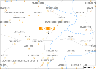 map of Dürnkrut