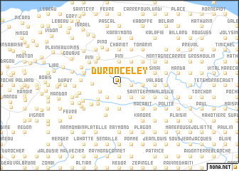 map of Duronceley