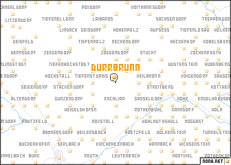 map of Dürrbrunn