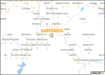 map of Dürrnberg