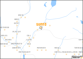 map of Durro