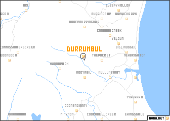 map of Durrumbul