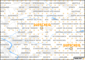 map of Dürscheid
