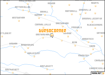 map of Durso Corner