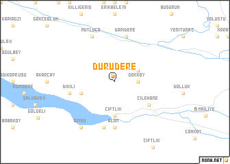 map of Durudere