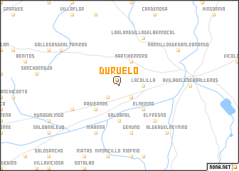 map of Duruelo