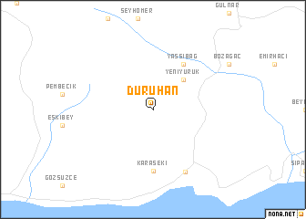 map of Duruhan