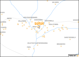 map of Dūrūk