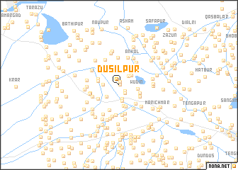 map of Dusilpur