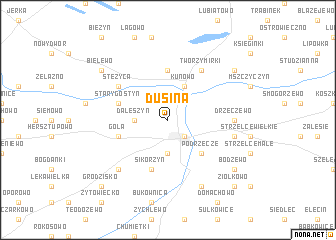 map of Dusina