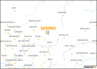 map of Dūsīneh