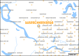 map of Dusra Chhankānda