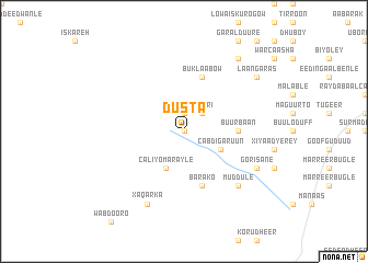 map of Dusta