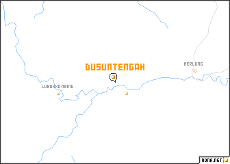 map of Dusuntengah