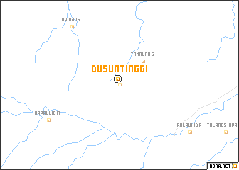 map of Dusuntinggi