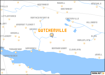 map of Dutcherville