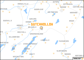 map of Dutch Hollow