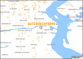 map of Dutch Neck Farms