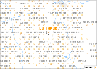 map of Dutiāpur