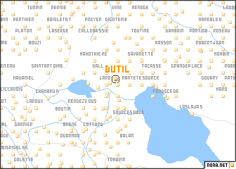 map of Dutil