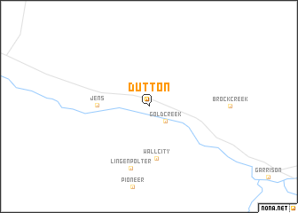 map of Dutton