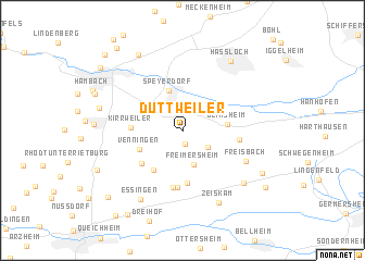 map of Duttweiler