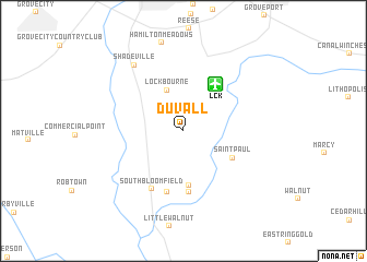 map of Duvall