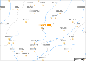 map of Duvarçam