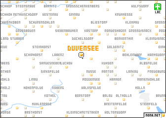 map of Duvensee