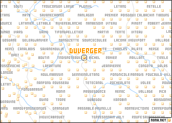 map of Duverger