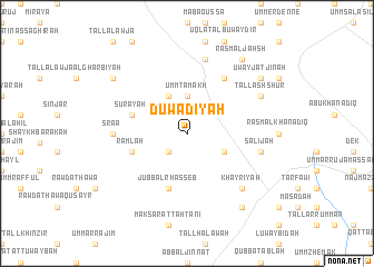 map of Duwādīyah