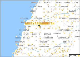 map of Duwayr ad Dubbīyah