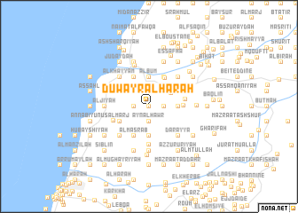 map of Duwayr al Ḩārah