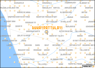map of Duwayr aţ Ţulay‘ī