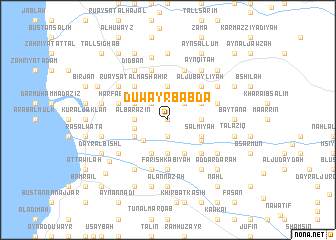 map of Duwayr B‘abdā