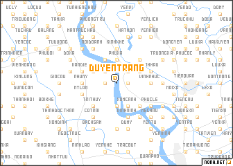 map of Duyên Trang