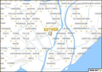 map of Duy Hòa