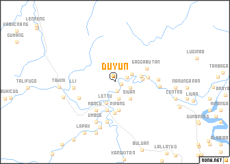 map of Duyun