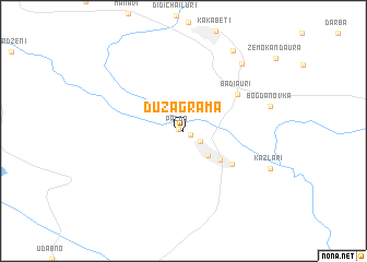 map of Duzagrama