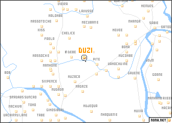 map of Duzi