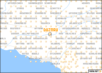 map of Duznau