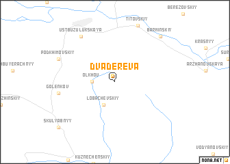 map of Dva Dereva