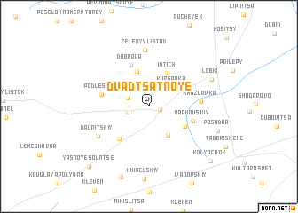 map of Dvadtsatnoye