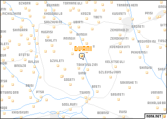 map of Dvani