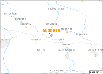 map of Dvorets