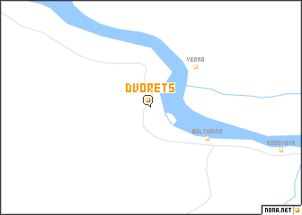 map of Dvorets