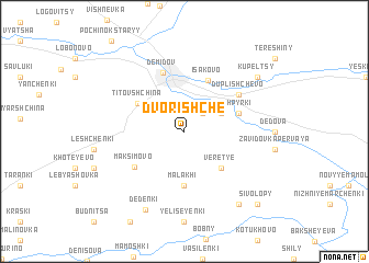 map of Dvorishche