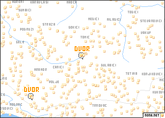 map of Dvor