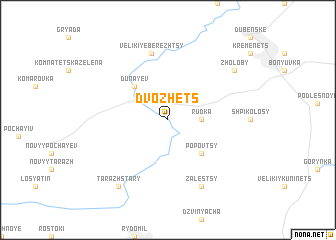 map of Dvozhets