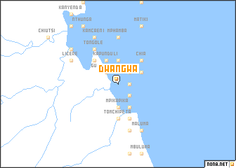 map of Dwangwa